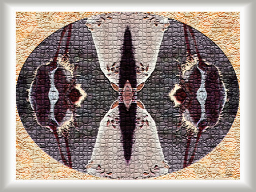 mosaic abstract screen saver image