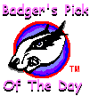 Badger's Pick Of The Day Award