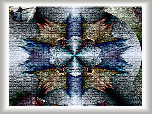 mosaic abstract screen saver image